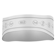 엑스크럼 양면사용 스쿼트 루프밴드 45LB, 그레이, 1개