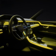 오토크루 LED DIY 엠비언트 스트립 EL와이어 USB형 2m, 레몬옐로우, 1개 자동차용품/차량관리/소모품 반품 최저가 9,540원