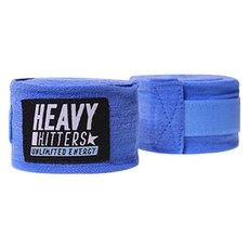 HEAVY HITTERS 豪華高階拳擊手纏萊卡半彈H2-LC 2p, 水藍, 1組