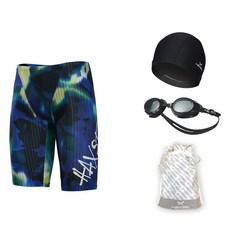 haxst 男性五分四角室內泳褲4件組 HTB-M17