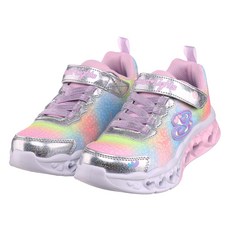 SKECHERS 女童 Flutter Heart Lights 燈光運動鞋 SK0GLCDX121