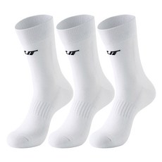 Undertech 小腿緩衝襪 3件組 UTC803, 白色 + 黑色, 3個