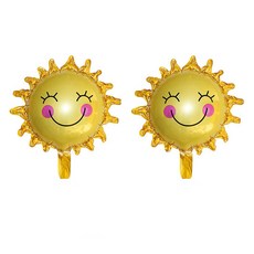 Nina Market 可愛派對氣球, 向日葵, 2個