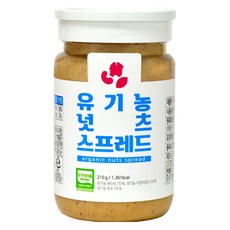 유가원 유기농 넛츠 스프레드, 1개, 210g