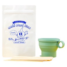 Wobb 巴西自助式熱蠟美體All In One套組 藍甘菊香, 200g, 1個