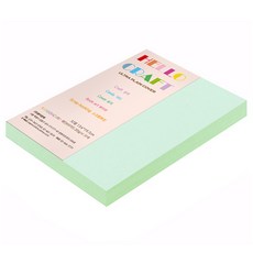 종이문화 두꺼운 양면 레인보우 카드지 No 14 블루 205g, 55개