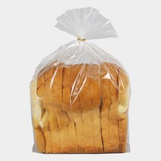 吐司袋 方形封口亮面 1號, 透明, 100個