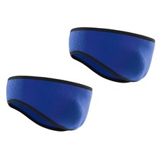 투그램플러스 보온 귀마개 헤어밴드, 블루, 2개