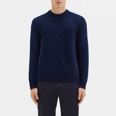 Theory 男士多尼戈爾羊毛喀什米爾圓領毛衣 N1081703