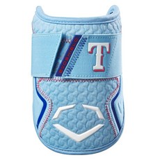 EvoShield X SRZ 打者 MLB球隊版 德州 單條束帶護臂 WB5756101L, 勝利藍, 1個