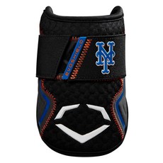 EvoShield X SRZ 打者 MLB球隊版 紐約 單綁帶護臂 WB5749501L, 黑色, 1個