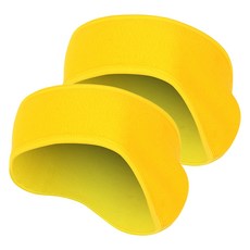 투그램플러스 스포츠 보온 헤어밴드, 옐로우, 2개