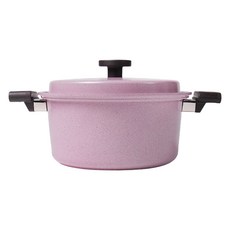 Hamptons 電磁爐適用Lilac系列附蓋雙耳鍋, Lilac Pink, 1個, 24cm