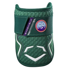 EvoShield X SRZ 打擊者 MLB球隊版 科羅拉多 單帶護臂 WB5755001L, 深綠色, 1個