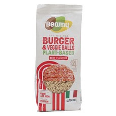 Beamy 馬蒂諾羅西 植物漢堡蔬菜丸預拌粉, 120g, 1個