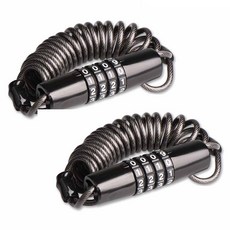 8TRACK 小型自行車捲線鋼纜鎖, 1個