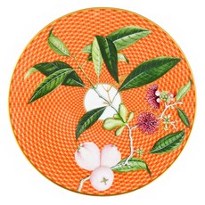 레이노리모주 트레조 플로리 워터 애플 케이크 스탠드, 오렌지, 1개