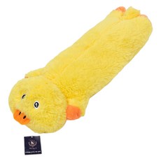 DING DONG PET 寵物長動物吱吱玩具, 小鴨, 1個