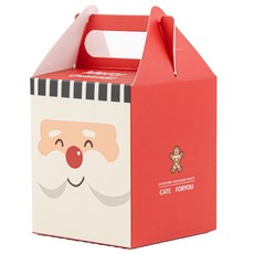 minhwashop 聖誕紙質手提盒 I240042A, 20個, 聖誕老人