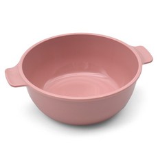 리빙메이트 유아용 피씨 파스텔 국그릇, 핑크, 1개