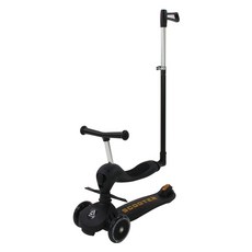 Alpaca 兒童4合1滑步車, 黑色, 1個