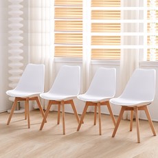 레나체어 방문설치, 화이트, 4개