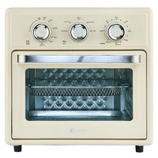 Benheim 大容量烤箱型雙加熱氣炸鍋 16L, BAF-230, 象牙白