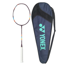 YONEX 羽球拍 未穿線 黑色 + 全拍套 中階款球拍組合, 1套, NANOFLARE 700 GAME