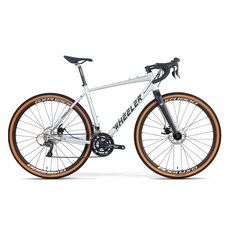 휠러 PATH1.0 그래블바이크 시마노 클라리스 자전거 미조립 S 470, 라이트그레이, 180cm, 1개