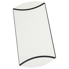 Likes 半月形高級產品包裝盒 大型 310 x 200 x 50 mm, 白色, 10個