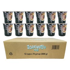 雞肉高湯豚骨拉麵 小杯麵 74g, 12個