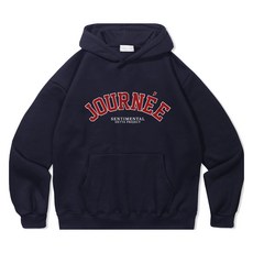 오에타 저니 프리미엄 더블 특기모 코튼 오버핏 후드티셔츠