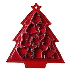 Modern House Merry Bakery 聖誕樹餅乾模具 10件組 5cm, 1套, 單一顏色