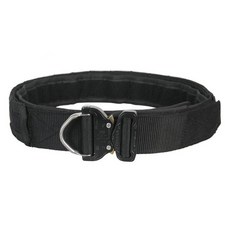 Emerson Gear 眼鏡蛇戰鬥D環腰帶 L, 1個, 黑色