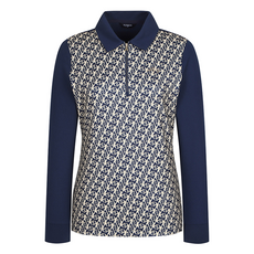 올포유 여성용 리본 프린트 제에리 티셔츠 AWTYN9461-915