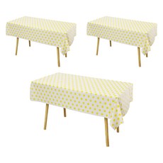 Market Pio 快樂圓點拋棄式桌布 4號款式, 1入, 3個