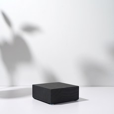 DAEHAN 商城拍攝用木質展示盒 室內裝飾道具 展示臺, 黑色(IAOJ-WOD004)