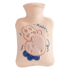 EVER HOUSE 可愛兔子保暖熱水袋 粉紅色 FREE, 1個