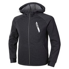 EVERLAST 男女通用保暖訓練刷毛連帽拉鍊外套 E-538UMD