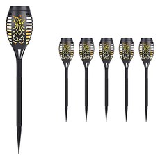 太陽能 12LED 照明燈 6入, 混色