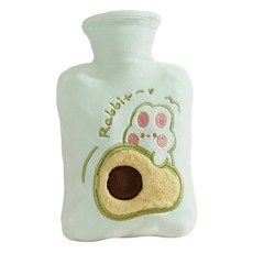 EVER HOUSE 可愛兔子保溫熱水袋 薄荷綠 FREE, 1個