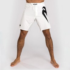 VENUM Light 5.0 MMA 格鬥短褲, 白色 + 黑色, 1個