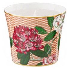 Raynaud Limoges Trésor Fleuri 燭光罐, 1個, 米色