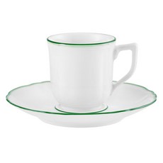 Raynaud Limoges 圖倫咖啡杯+杯碟套組, 1套, 混色