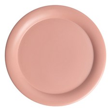 무아 비비드 카페 디저트 원형 접시, 핑크, 1개