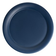 무아 비비드 카페 디저트 원형 접시, 블루, 1개