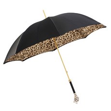 PASOTTI 女性奢華雙層布料捷豹手動傘 WX95KK36