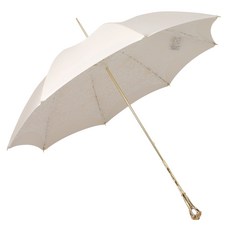 PASOTTI 女款女款奢華莓果優雅雙層珠飾手動陽傘 WX9S5E11