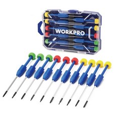 WORKPRO 精密螺絲起子10件組 WP200530, 1套