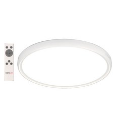 SIGMA LED Wonha LED 三色變換 無頻閃 50W 圓形吸頂燈 600mm + 遙控器組合, 白色